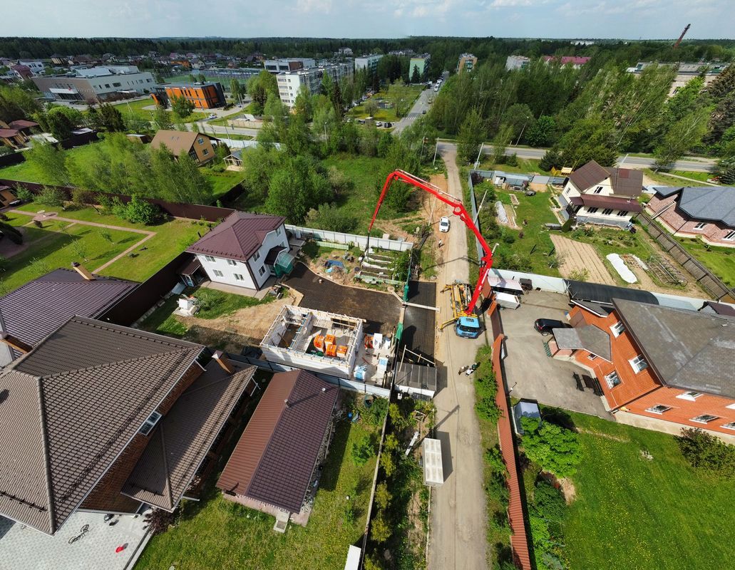 Фундаментная плита с ребрами жесткости вверх в с Марфино, городской округ Мытищи — фото 6