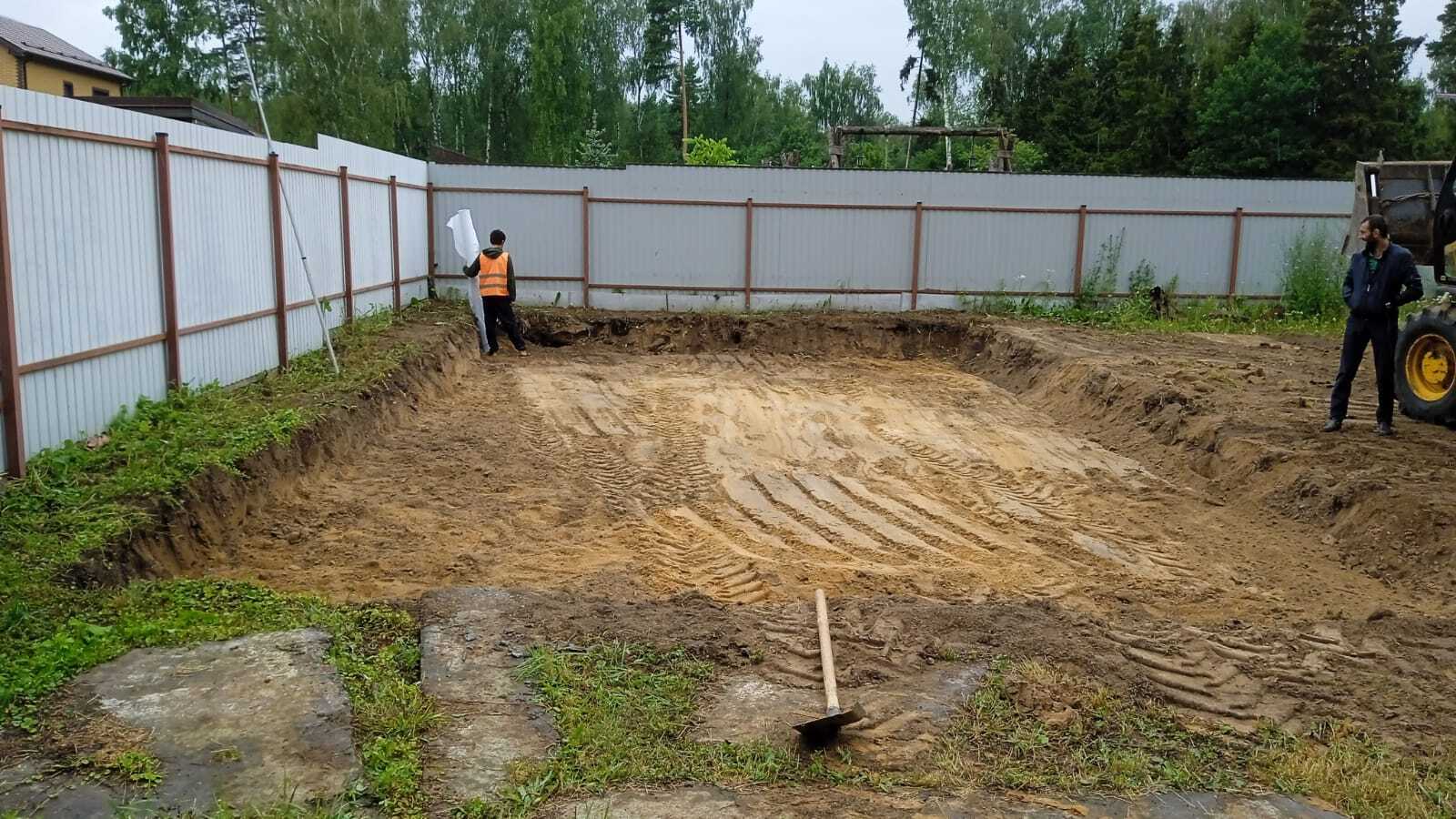 Фундаментная плита в КП Кудиново Грин-1, Богородский городской округ — фото 1