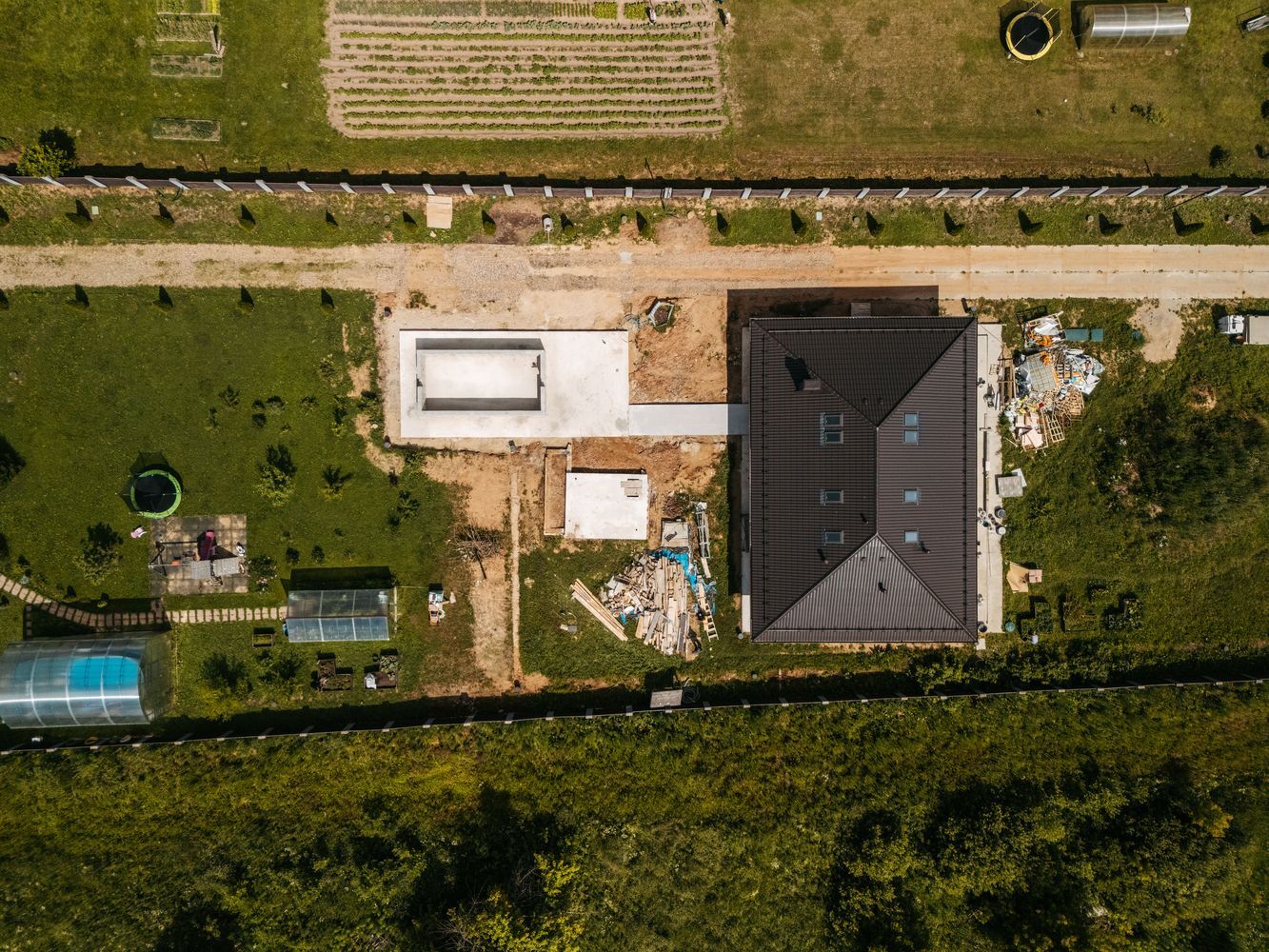 Фундаментная плита бассейна в д Большое Семеновское — фото 3